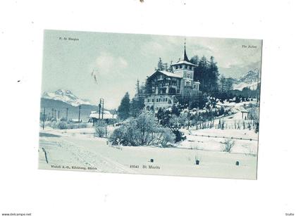 SAINT-MORITZ ( SOUS LA NEIGE )