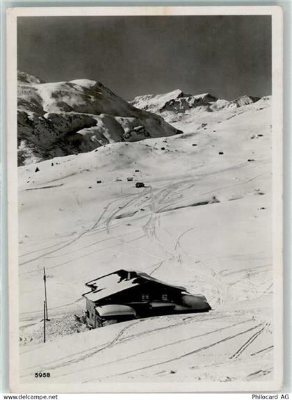 7460 Savognin Winter Verlag u. Fotograf Albert Steiner Berghaus Radons... - 39491644