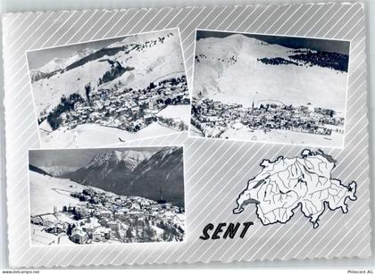 7554 Sent Winter Fliegeraufnahme - 51716412