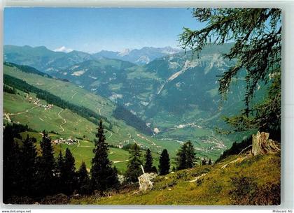 7432 Zillis-Reischen - Blick auf Schamerberg mit Wergenstein Mathon Plat... - 10404546