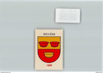 2912 Réclère - Vignette Wappen Kaffee Hag ca 1920-1940 - 11101972