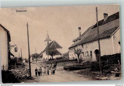 2914 Damvant Foto AK Kirche Feldpost Füs-Kp. III/37 - 13597907