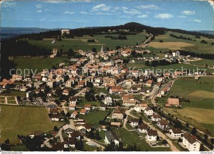 Le Noirmont Franches-Montagnes Fliegeraufnahme