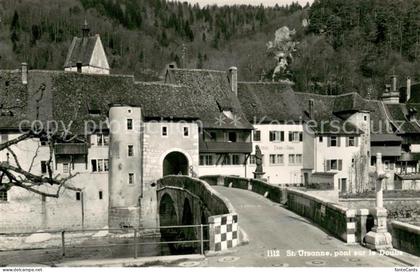 Saint Ursanne Pont sur le Doubs