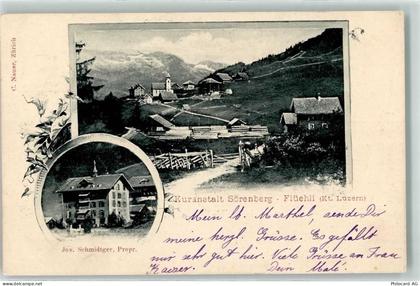 6173 Flühli LU 1901 - Kuranstalt Sörenberg - 13258640