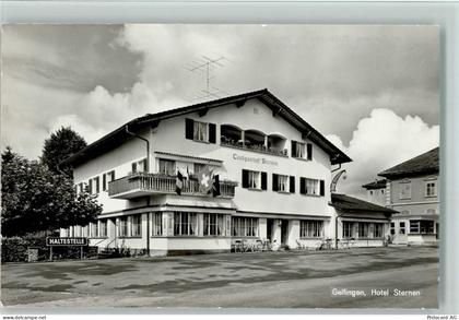 6284 Gelfingen Foto AK Hotel Sternen - Verlag Globetrotter 0912 AK - 13085216