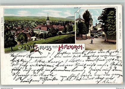 6285 Hitzkirch 1899 BOAKC Lithographie - 13706439