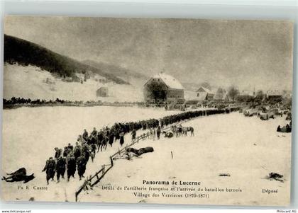 6000 Luzern Lucerne - Panorama de Lucerne Defile de l artillerie francai... - 39403017