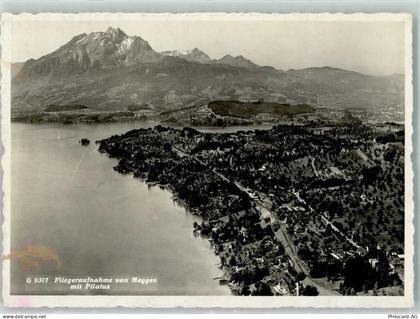 6045 Meggen - Fliegeraufnahme mit Pilatus - 13145562