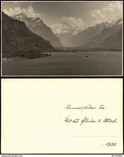 Foto Luzern Lucerna Vierwaldstättersee 1936 Privatfoto Foto
