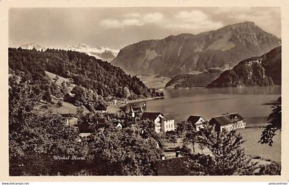 Schweiz - WINKEL Horw (LU) Hotel und Pension Sternen mit Strandbad - Verlag E. Zurflüh
