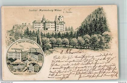 6260 Reiden 1902 Lithographie Möbel- Fabrik Versandhaus L. Meyer Institu... - 13674036