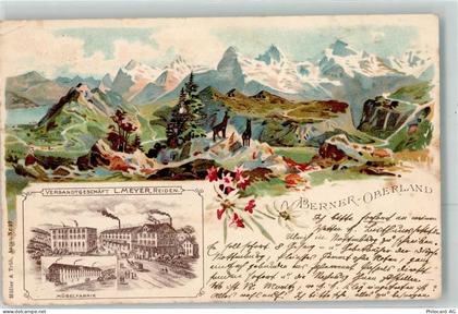 6260 Reiden Gebrauchsspuren Versandgeschäft L. Meyer Möbelfabrik Berner ... - 13481896