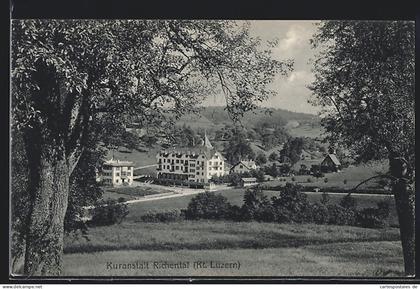 AK Richenthal, Ortspartie mit Kuranstalt