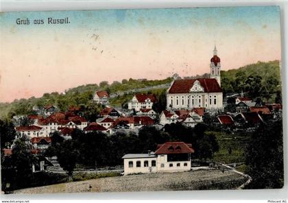6017 Ruswil 1908 - Kirche - 52130861