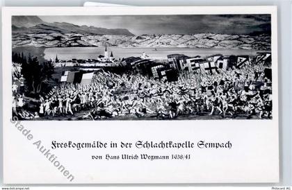 6204 Sempach - Freskogemälde, Schlachtkapelle - 51279636