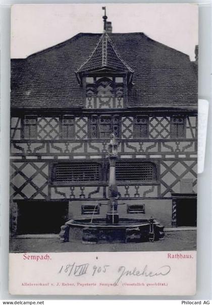 6204 Sempach - Rathaus - 50811654