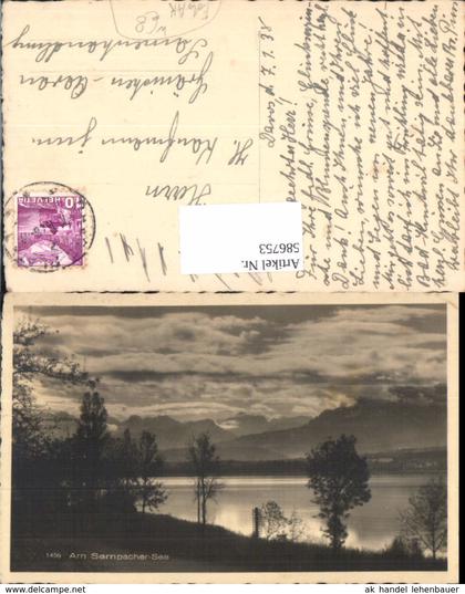 586753,Foto Ak Am Sempacher See Sempachersee Sursee Switzerland