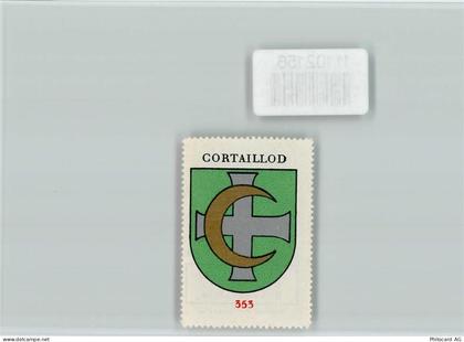 2016 Cortaillod - Vignette Wappen Kaffee Hag ca 1920-1940 - 11102156