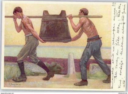 2088 Cressier NE cres - sign. Gustave Jeaneret Buttenträger - 51427194