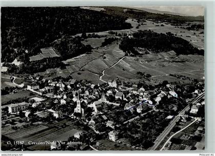2088 Cressier NE - Fliegeraufnahme Kirche - 10586612