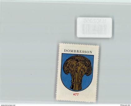 2056 Dombresson - Vignette Wappen Kaffee Hag ca 1920-1940 - 11102056