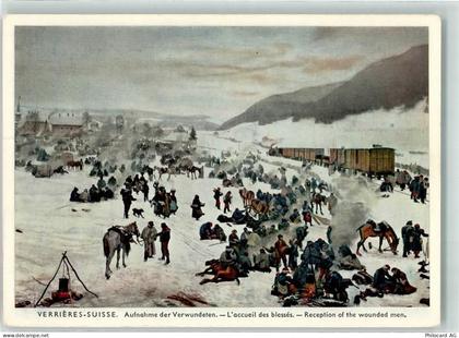 2126 Les Verrières - Aufnahme der Verwundeten von Castres - 39375056