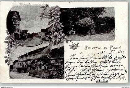 2074 Marin-Epagnier 1900 - versch. Ansichten AK - 13208769