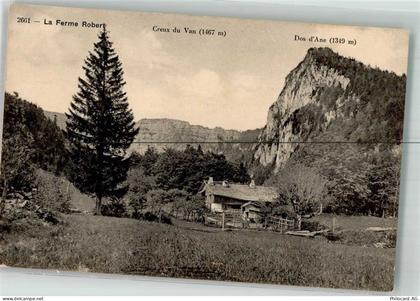 2103 Noiraigue Foto AK Gasthaus La Ferme Robert Creux du Van - 38216775