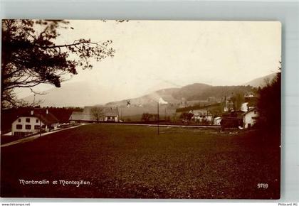 2037 Montmollin 1928 Foto AK - 10748655