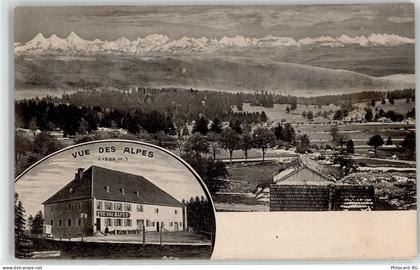 2046 Fontaines NE Landeyeux 1908 - Gasthaus - 52021285