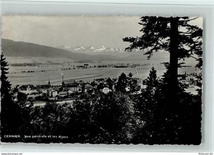 2053 Cernier - Vue generale et les Alpes - 11084625