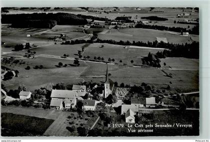 2314 Le Crêt Gebrauchsspuren Fliegeraufnahme - 13158749