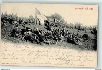 2523 Lignières 1901 - Souvenier militaire Ort lt. Stempel - 10609142