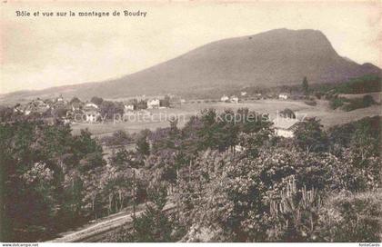 Bole Boudry NE Panorama et vue sur la Montagne de Boudry