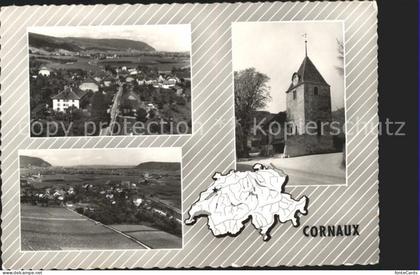 Cornaux Vues aeriennes Tour