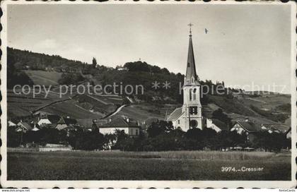 Cressier NE Eglise Kirche