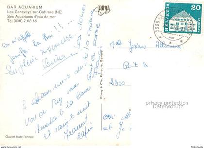 Les Geneveys-sur-Coffrane Ses Aquariums d’eau de mer