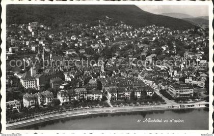 Neuchatel NE vu d avion