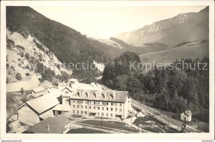 Noiraigue Usines du Furcil