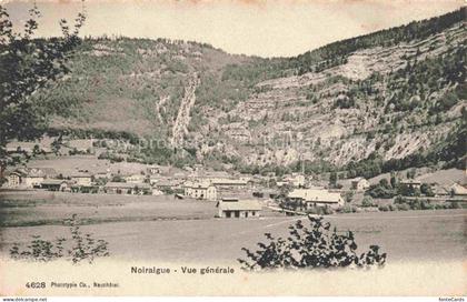 Noiraigue Val-de-Travers NE Vue générale