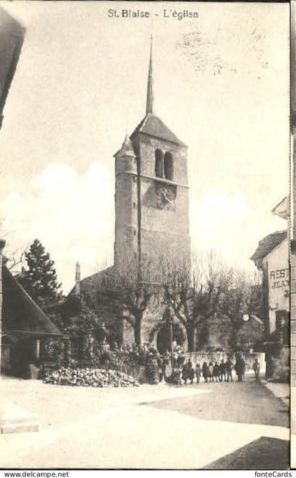 Saint Blaise NE St Blaise  x 1923