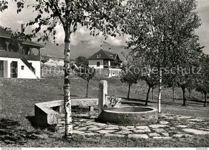 Vaumarcus Camp de Vaumarcus Brunnen