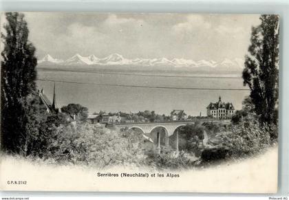 2034 Peseux 1905 - Alpes Serrieres - 10620793