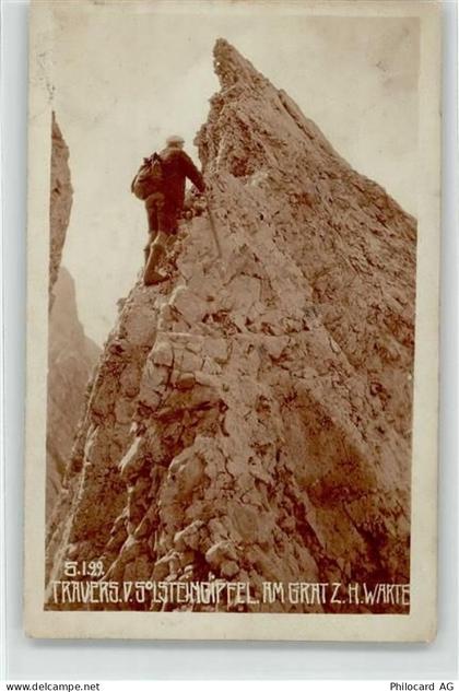 2105 Travers - 5.Steingipfel Bergsteiger Am Grat - 52066915