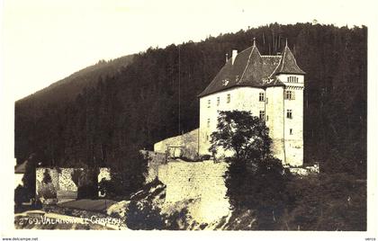Carte  POSTALE  Ancienne de   VALANGIN, Le château