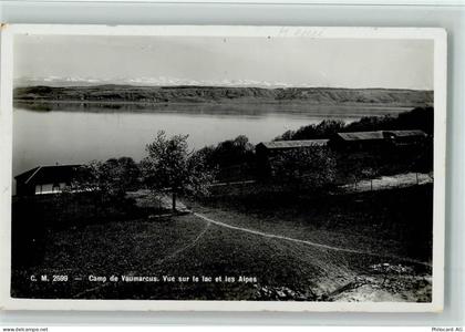 2028 Vaumarcus - Camp de Vaumarcus Vue sur le lac et les Alpes - 11060534