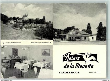 2028 Vaumarcus KEINE AK Chateau de Vaumarcus Relais de la Mouette - 10289699
