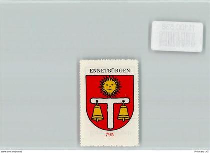 6373 Ennetbürgen - Vignette Wappen Kaffee Hag ca 1920-1940 Ennetbürgen... - 11100538
