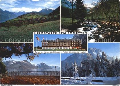 Emmetten Heimstaette SPM Emmetten Landschaften Bruecke